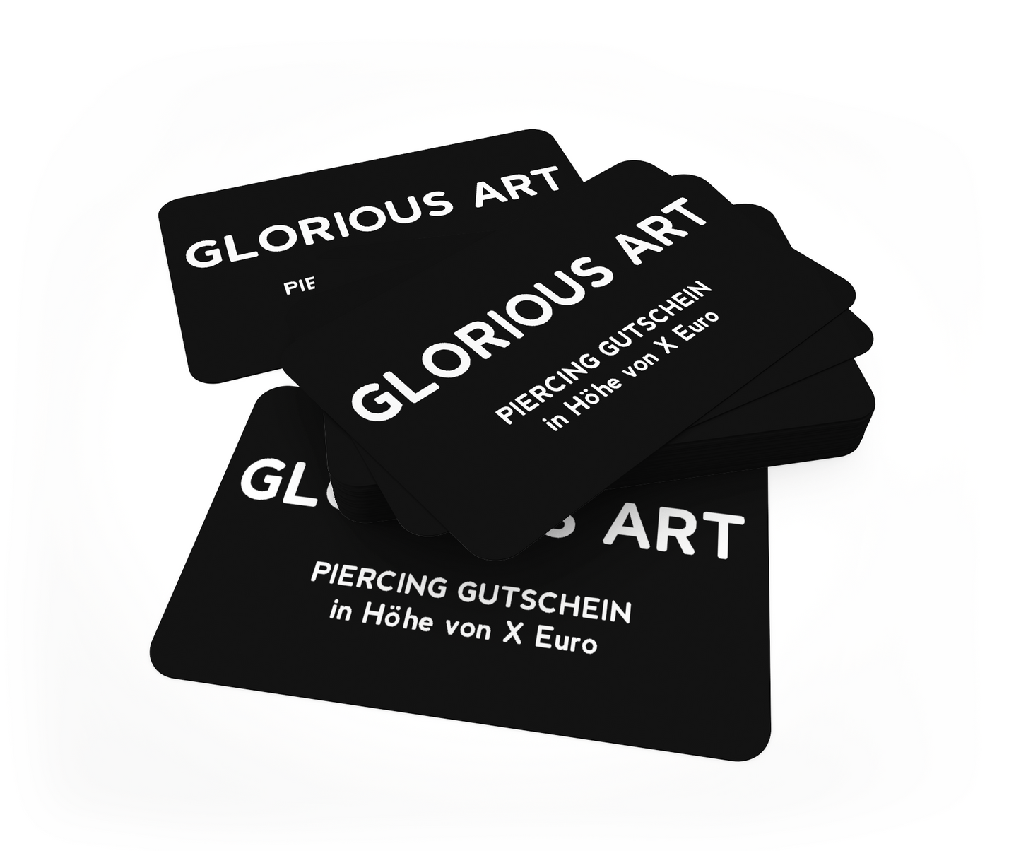 Gutscheinkarte Piercing