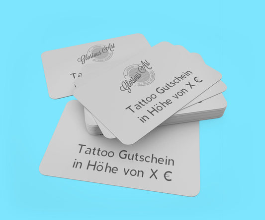 Gutscheinkarte Tattoo